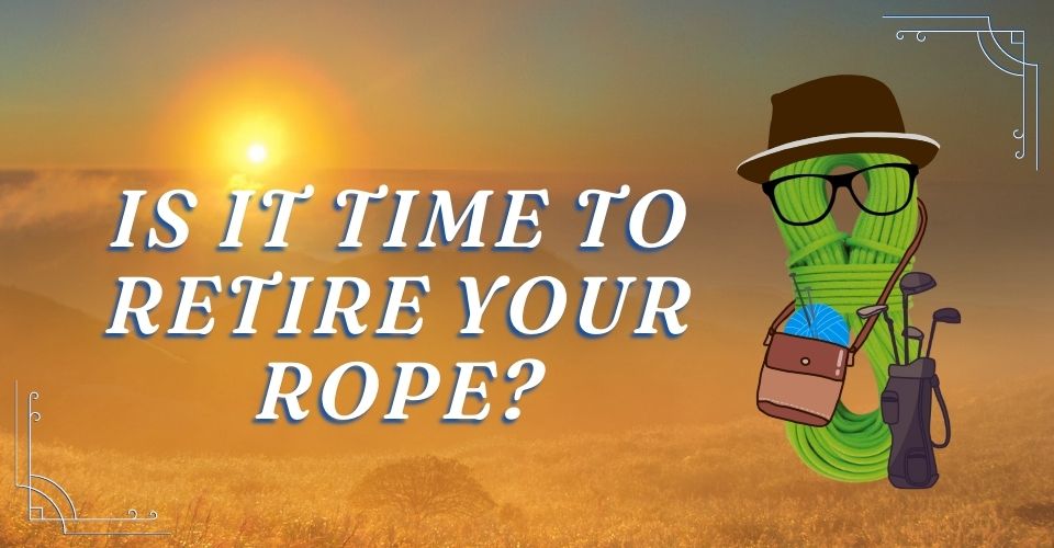 How to inspect a climbing rope for damage