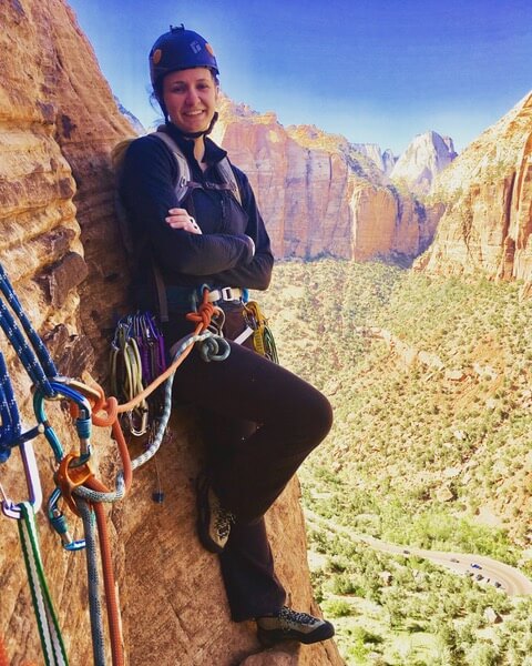 Michelle at Belay Station