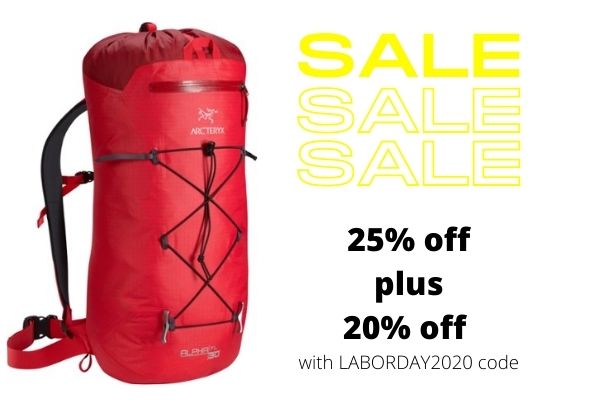 Arcteryx Alpha FL pack on sale