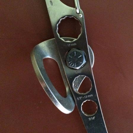 The Torque tightening a bolt